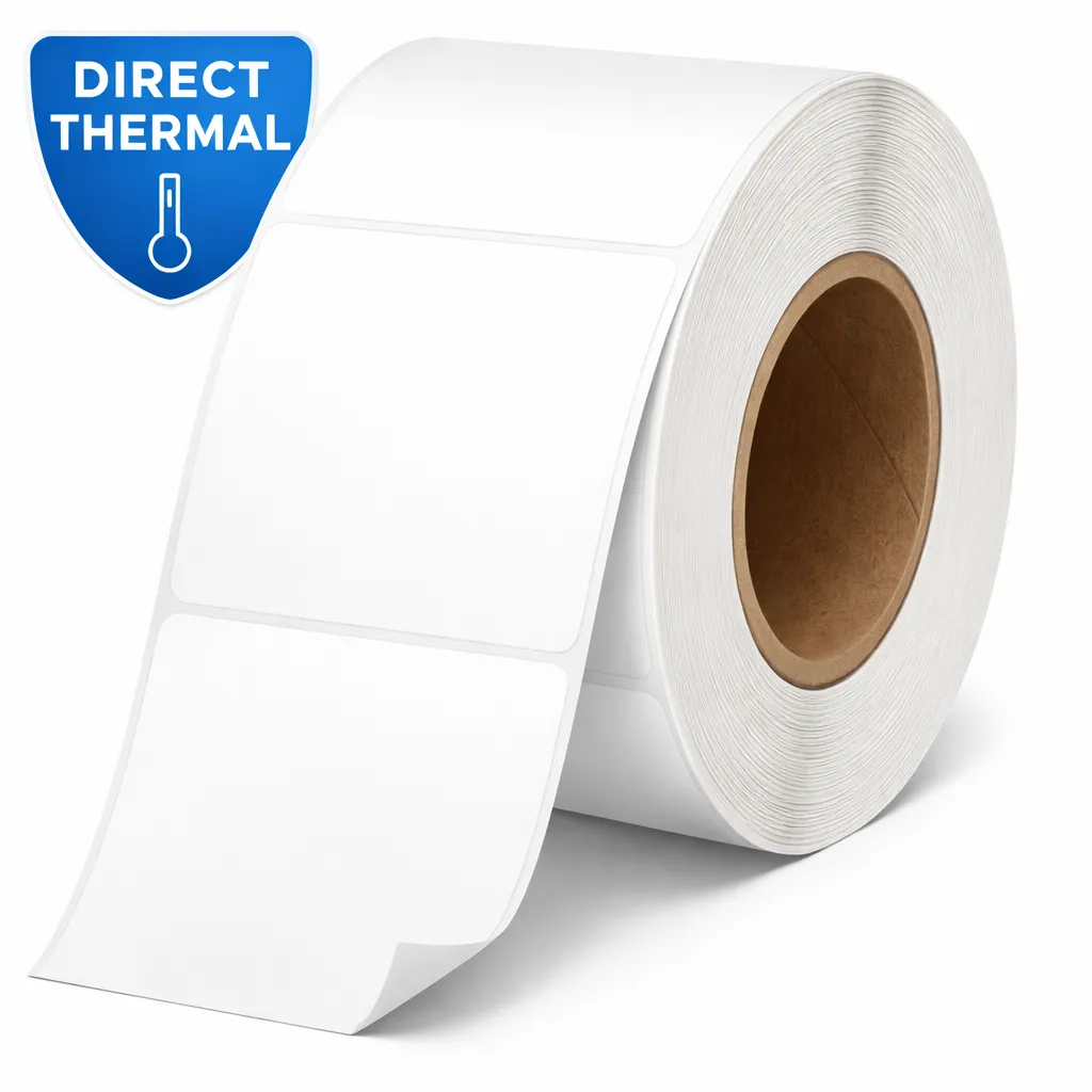 Direct Thermal Label (100mm x 50mm, 25mm core, 1000 labels per roll)